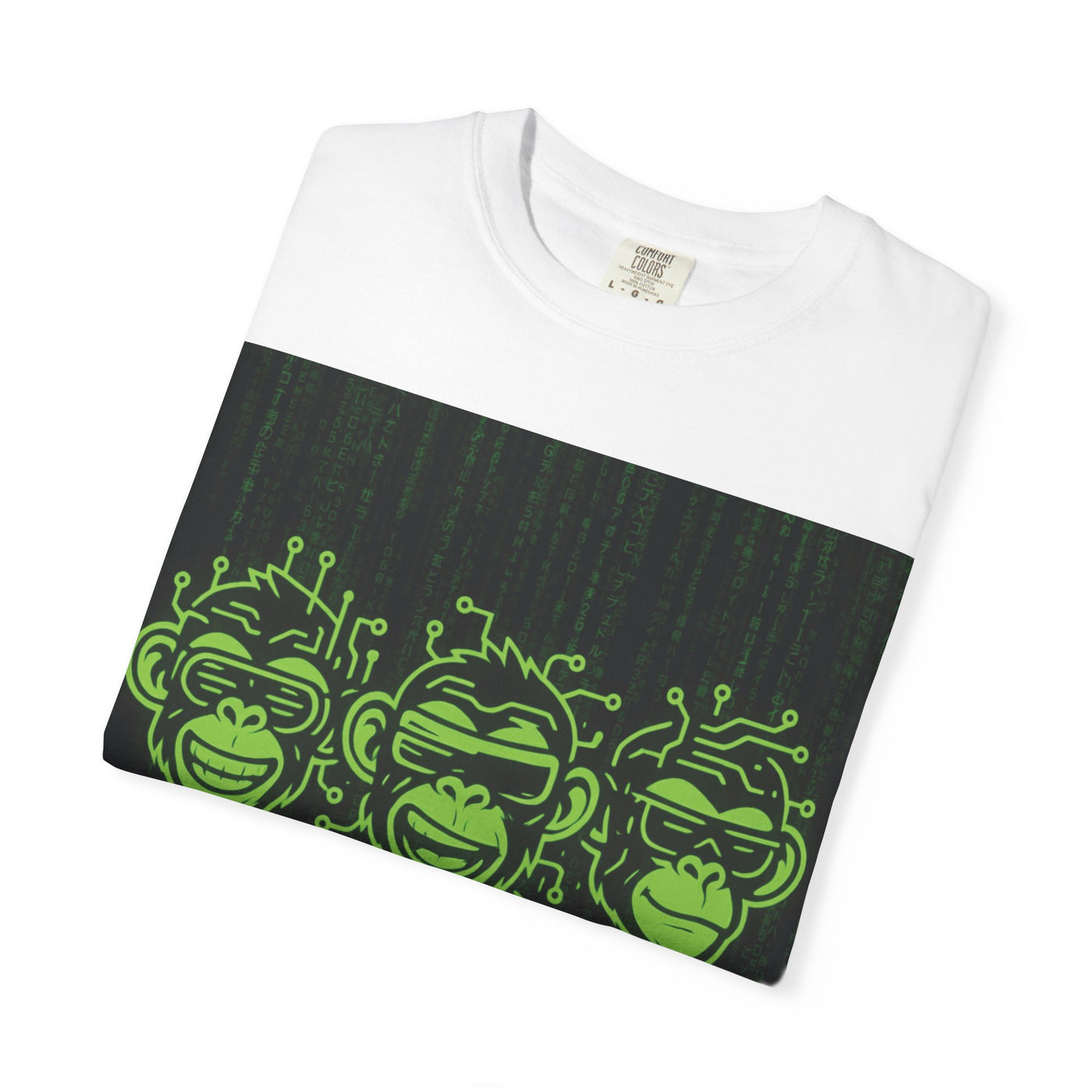Cyber Monkey Junkies Original Logo T-Shirt — product image 4