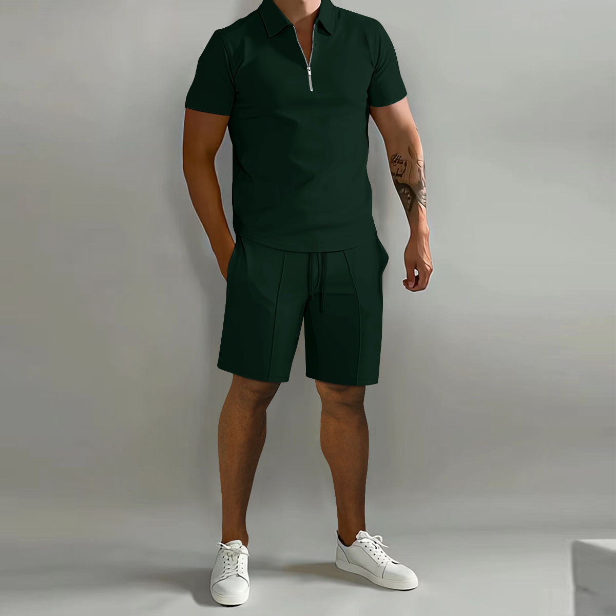 Men's Summer Polo Shirt & Shorts Set — product image 6 of 9