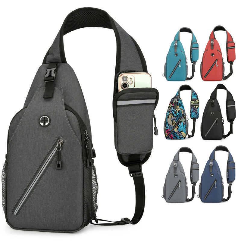 Men's Oxford-cloth crossbody shoulder bag