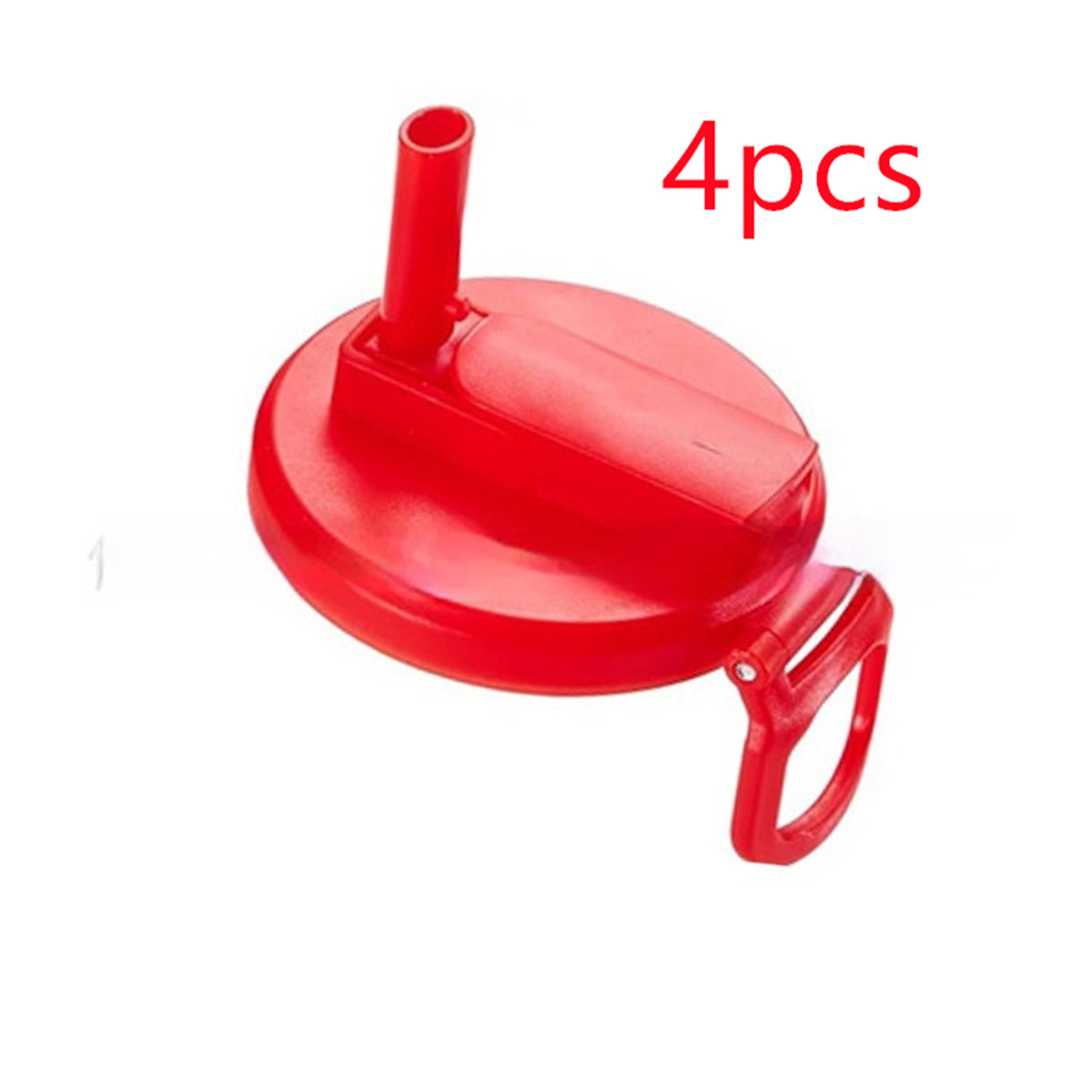 Reusable Soda Can Lid with Straw