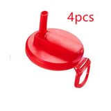 Reusable Soda Can Lid with Straw