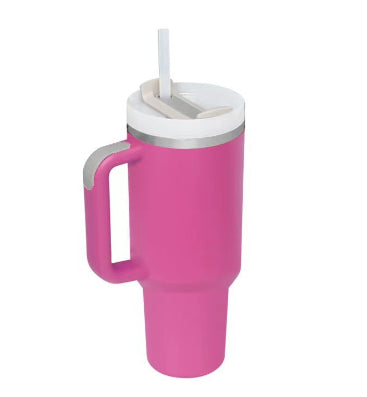 40 oz Insulated Tumbler with Handle & Straw — product image 19 of 25