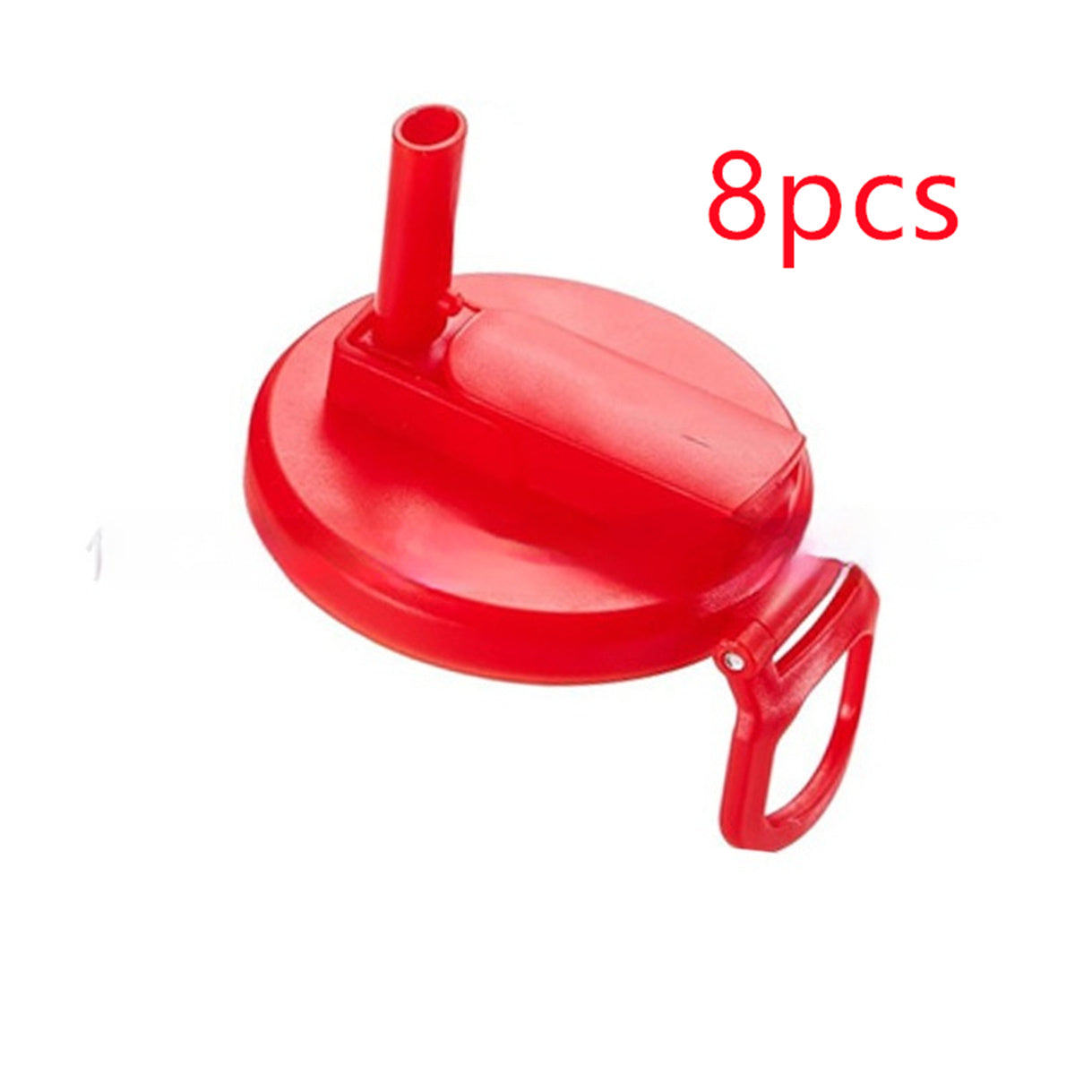 Reusable Soda Can Lid with Straw