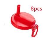 Reusable Soda Can Lid with Straw