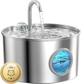 Stainless-Steel Pet Water Fountain with Filter — product image 3