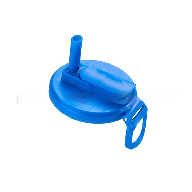 Reusable Soda Can Lid with Straw