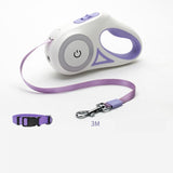 Retractable Pet Leash with Optional Collar