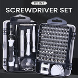 115/122-in-1 Precision Screwdriver Tool Kit