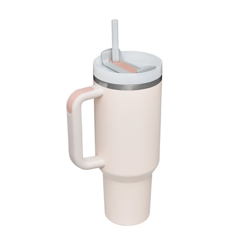 40 oz Insulated Tumbler with Handle & Straw — product image 18 of 25
