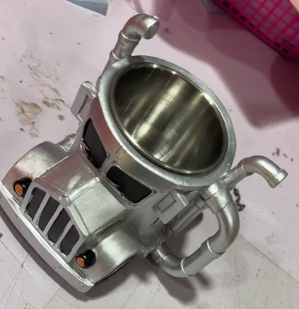 Semi-Truck-Shaped Drink Mug