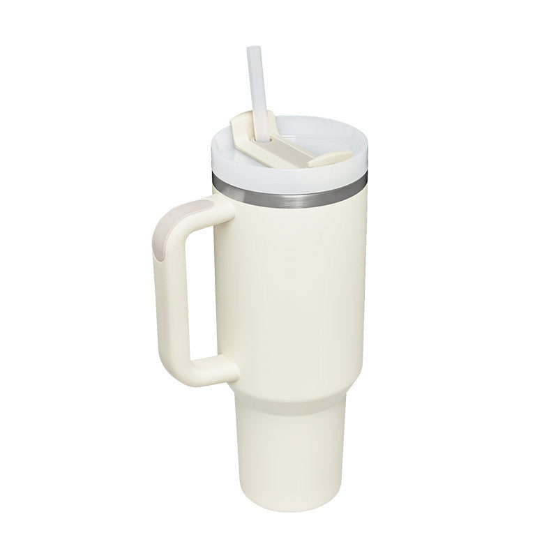 40 oz Insulated Tumbler with Handle & Straw — product image 10 of 25