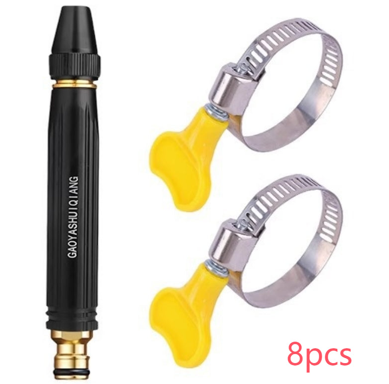 Adjustable Garden Hose Spray Nozzle & Accessories