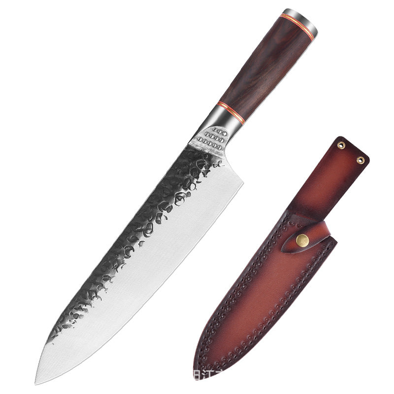 Hammered Stainless-Steel Kitchen Knife Collection — product image 13 of 16