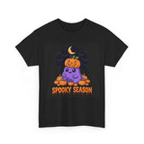 Spooky Season Halloween Purple Blob Graphic Tee