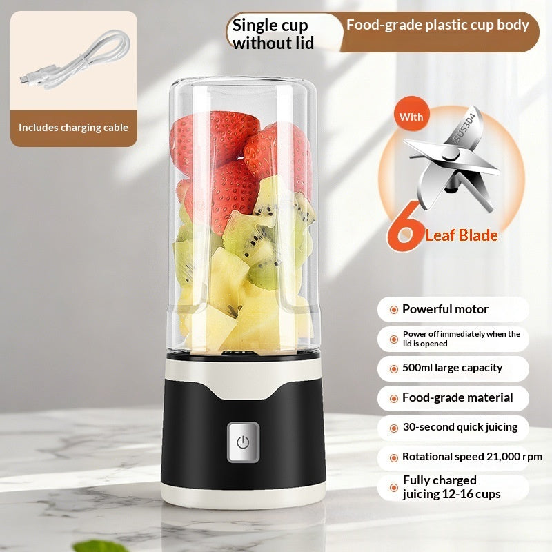 Rechargeable Portable Blender, 500 mL