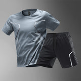 Men’s Lightweight Active T-Shirt & Shorts Set