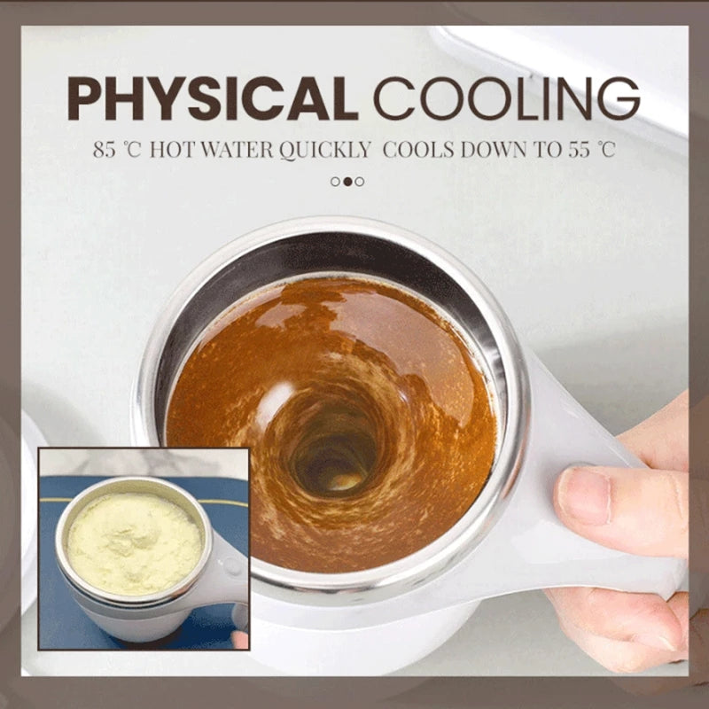 Rechargeable Self-Stirring Mug