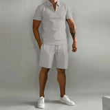Men's Summer Polo Shirt & Shorts Set — product image 9 of 9