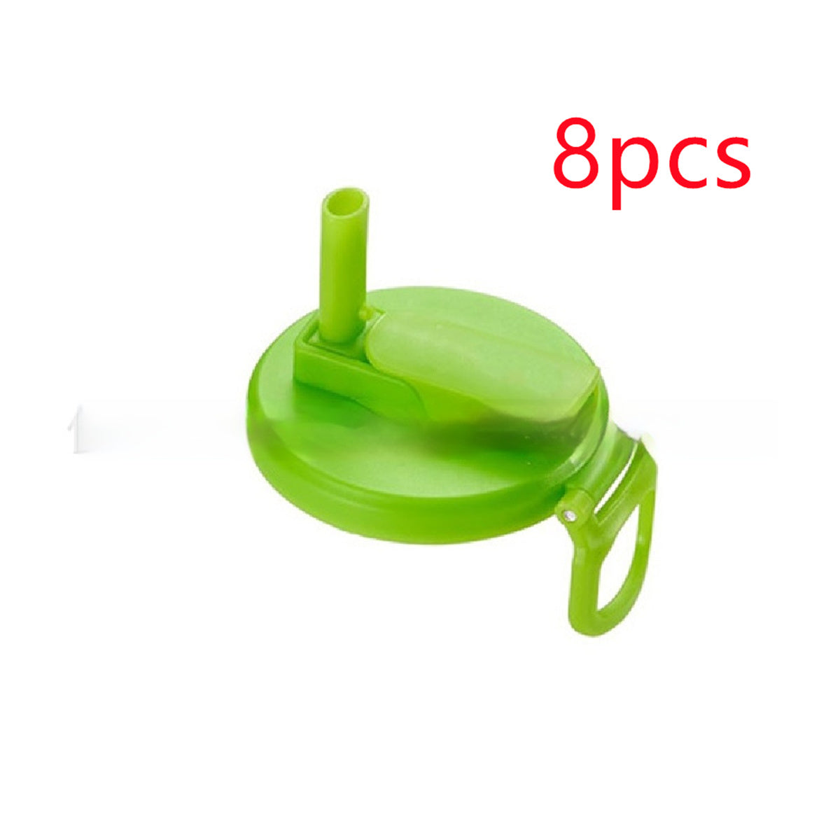 Reusable Soda Can Lid with Straw