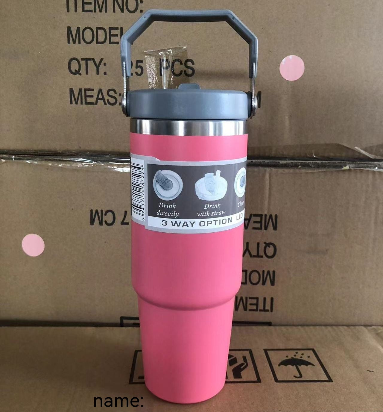 30 oz Stainless-Steel Travel Tumbler