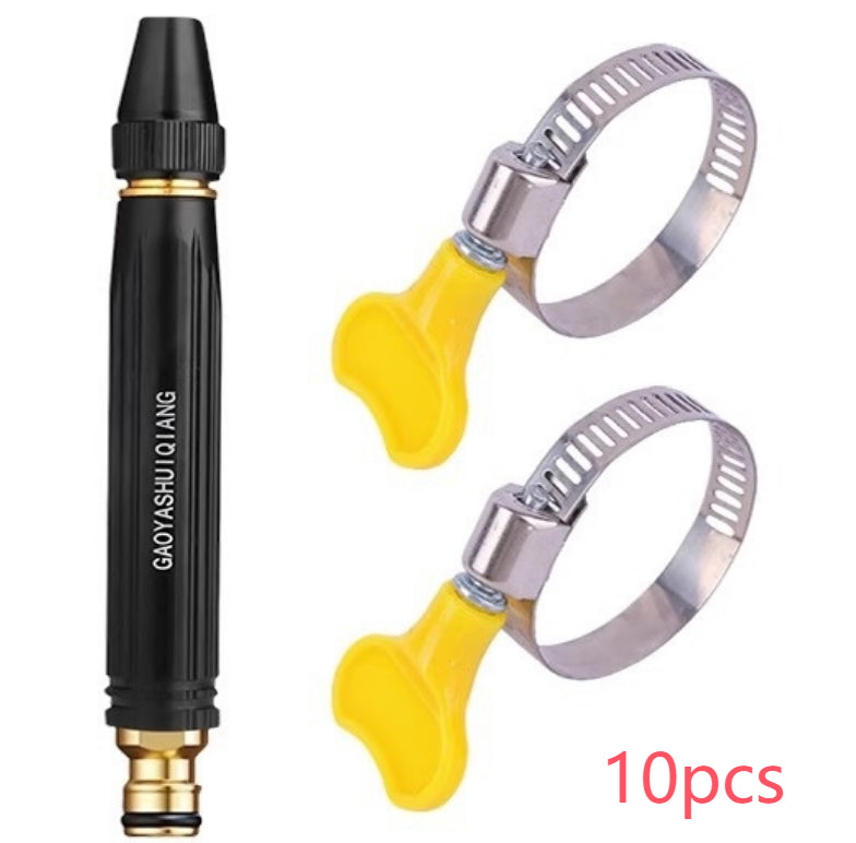 Adjustable Garden Hose Spray Nozzle & Accessories