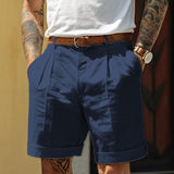Men’s Loose-Fit Casual Shorts with Pockets