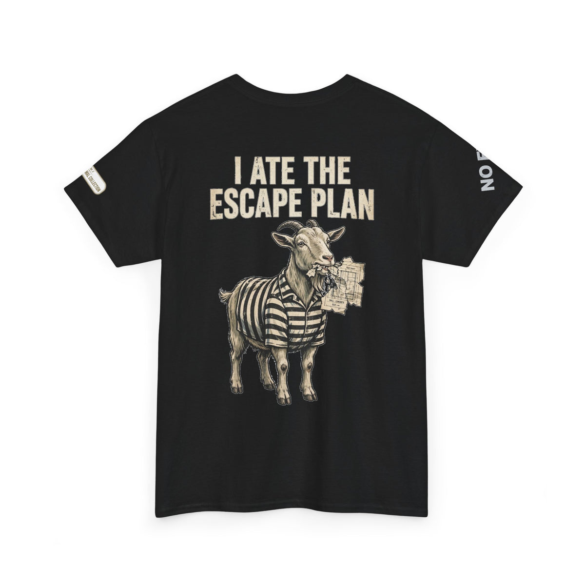 I Ate the Escape Plan Goat Tee — Cyber Monkey Junkies