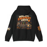 World's Cheapest Uber Halloween Hoodie - 5-Sided Graphic Print