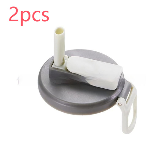 Reusable Soda Can Lid with Straw