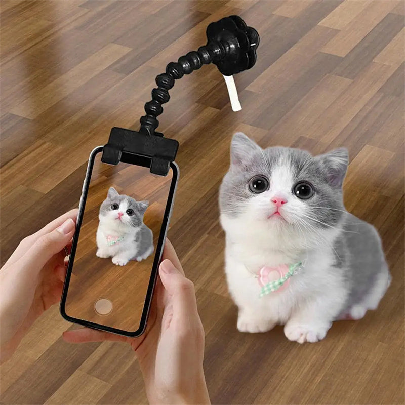 Pet Selfie Phone Clip for Treats & Toys