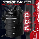 Magnetic water bottle crossbody bag
