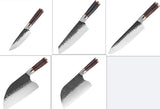 Hammered Stainless-Steel Kitchen Knife Collection — product image 16 of 16