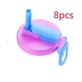 Reusable Soda Can Lid with Straw