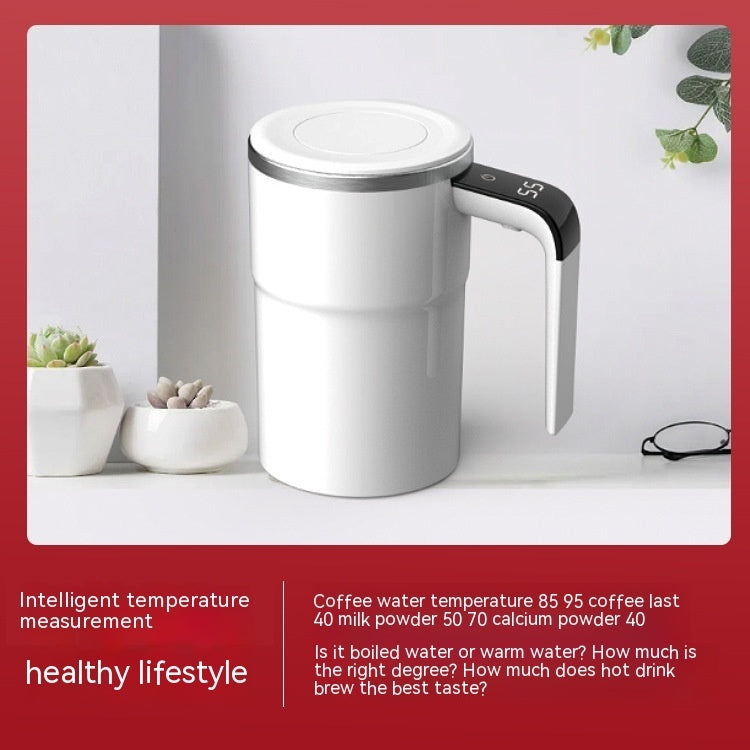 Self-Stirring Mug with Temperature Display