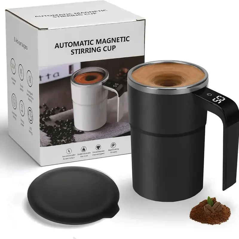 Self-Stirring Mug with Temperature Display