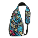 Men’s Oxford-Cloth Crossbody Shoulder Bag