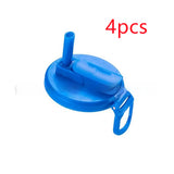 Reusable Soda Can Lid with Straw