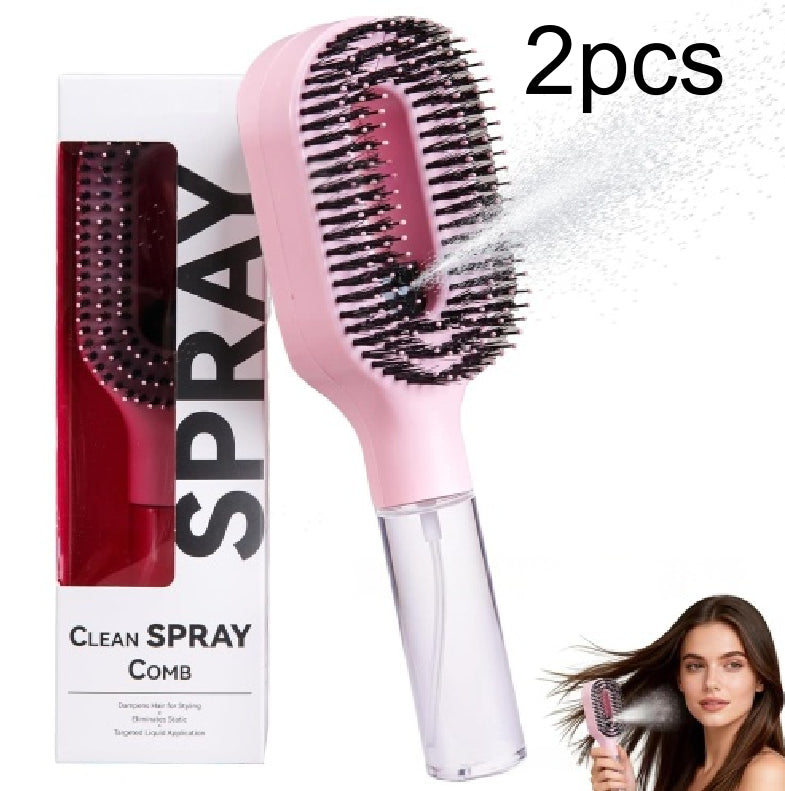 2-in-1 Mist Spray Detangling Hairbrush — product image 17 of 20