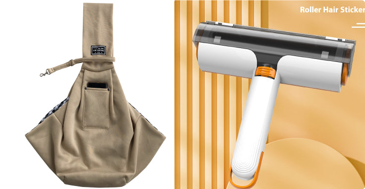 2-in-1 Pet Hair Removal Roller & Brush