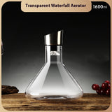 Iceberg-Style Glass Wine Decanter