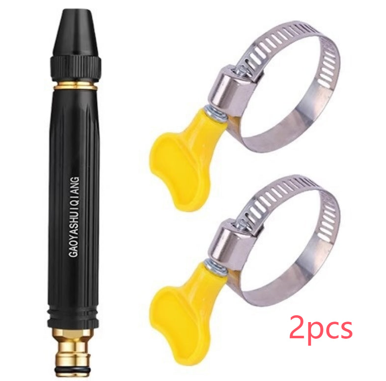 Adjustable Garden Hose Spray Nozzle & Accessories