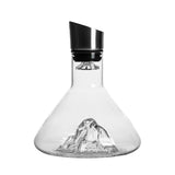 Iceberg-Style Glass Wine Decanter