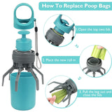 Portable Pet Waste Scooper & Bag Accessories