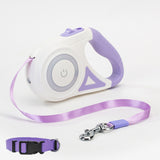 Retractable Pet Leash with Optional Collar
