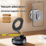 Foldable magnetic car phone mount