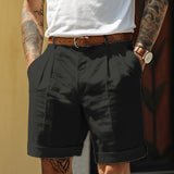 Men’s Loose-Fit Casual Shorts with Pockets