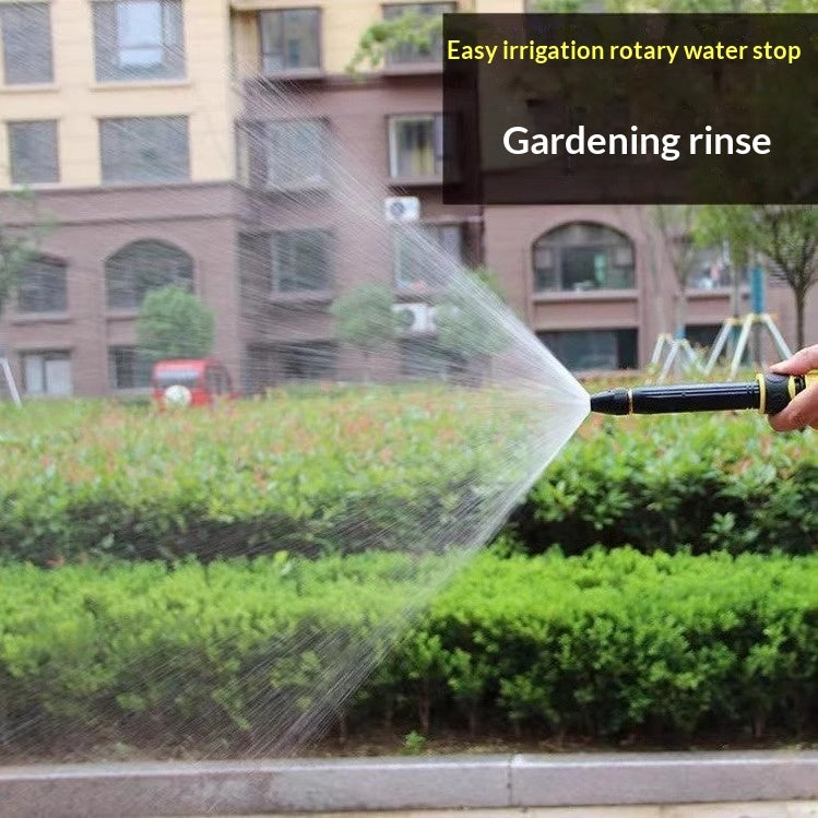 Adjustable Garden Hose Spray Nozzle & Accessories