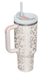 40 oz Insulated Tumbler with Handle & Straw — product image 11 of 25