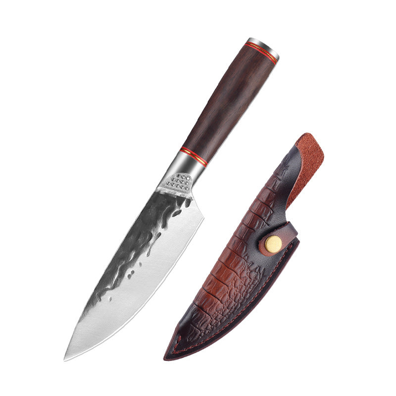 Hammered Stainless-Steel Kitchen Knife Collection — product image 9 of 16