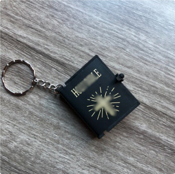 Cross & Bible Pendant Necklace